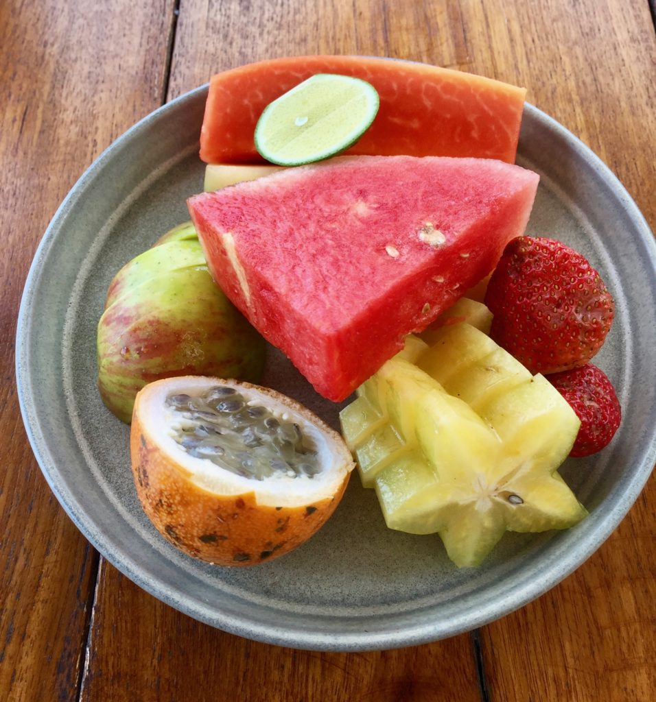 best fruit plate in Bali