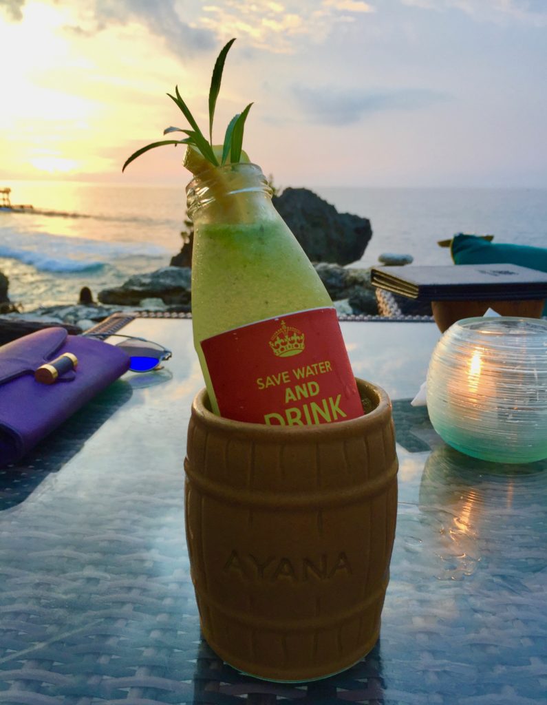 best sunset cocktails in Bali